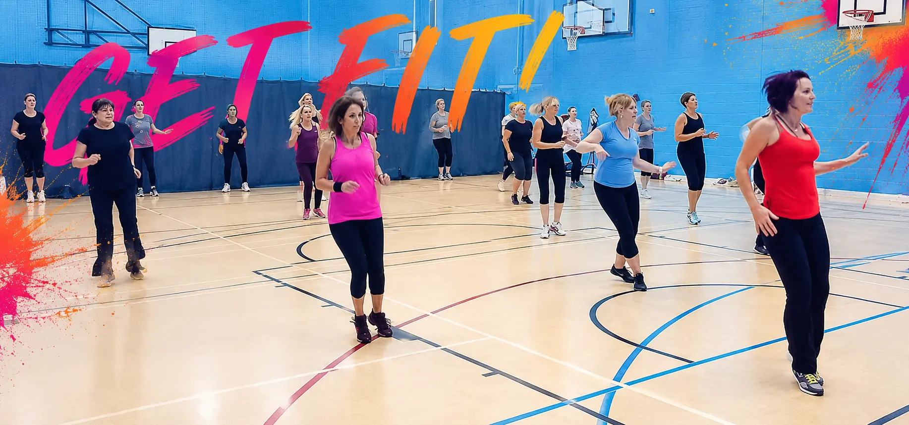 Deb's Fitness group class